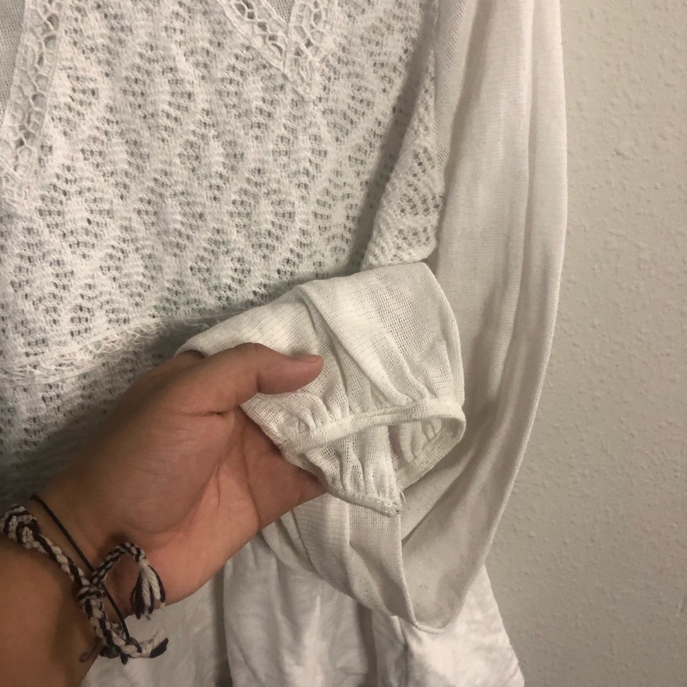 SOLD Free people English Rose embroidered lace top - Picture 6 of 9